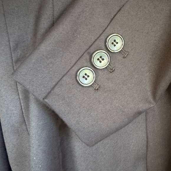 The Limited Navy 2 Button Lined Blazer Sz 4 - Picture 7 of 8